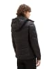 Tom Tailor Stepp Winter Jacke Puffer Kapuze Abnehmbar in Schwarz