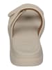 fitflop Pantoletten F-MODE GO ADJUSTABLE TWO-BAR BUCKLE SLIDES in weiß