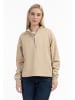 DreiMaster Maritim Sweatshirt-Troyer in Beige