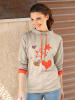 Sieh an! Sweatshirt in sand-orange