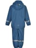 Color Kids Kinder Regenset "Rain Set-Solid PU" in Blau