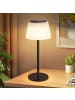 ZMH Tischleuchte LED in schwarz kabllos 3600mhA Akku Touch Dimmbar IP44 Modern
