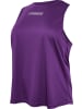 Hummel Sportshirt "Hmlte Curvy Tanktop Plus" in Lila