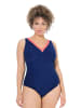 Ulla Popken Badeanzug in marine