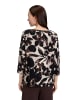 Betty Barclay Sweatshirt mit Rippenstruktur in Beige/Braun