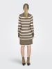 JDY Strickkleid in Malt Ball