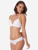 Schiesser Slip Invisible Cotton in weiss, sand