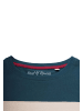 Band of Rascals T-Shirt " Block " in dark-petrol-aegean-blue