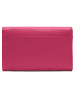 Lazarotti Bologna Leather Clutch Tasche Leder 23 cm in hot pink