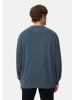 Camel Active Sweatshirt aus reiner Baumwolle mit Raglanärmeln in Tintenblau