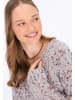 myMo Women Sweater in grey multicolor