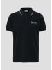 s.Oliver Polo-Shirt kurzarm in Schwarz