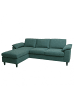 MCW Sofa-Garnitur O71 L-Form Liegefläche links/rechts 84x229x140cm, Grau-grün