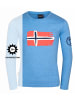 Trollkids Longsleeve "Oslo" in Mittelblau