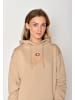 GreenBomb Sweatshirt Bike Love in Kaffee Latte