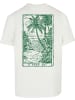 Merchcode T-Shirt "Hawai Oversized T-Shirt" in Weiß