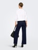 ONLY Jeans mit weitem Bein in Dark Blue Denim