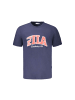 Fila Blaues Baumwoll-T-Shirt