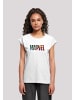 F4NT4STIC T-Shirt Marvel Avengers Logo Character infill in weiß