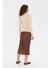 SAINT TROPEZ Langarm-Hemd ViggaSZ Gerade Passform in Oxford Tan