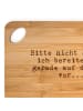 Mr. & Mrs. Panda Holzbrett Bitte nicht stören, ich... mit Spruch in Braun