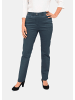 GOLDNER Klassische Jeansschlupfhose MARTHA in dunkelblau