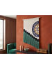 Beliani Wandbehang NOWSHERA in Bunt/Beige/Schwarz - (W) 56 x (H) 110 x (L) 1 cm Vertikal