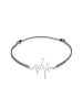 Elli Armband 925 Sterling Silber Herzschlag in Silber