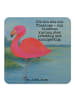 Mr. & Mrs. Panda Getränkeuntersetzer Flamingo Classic Design mit... in Weiß