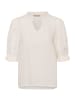 CULTURE Kurzarm-Bluse CUtala Relaxed fit in Spring Gardenia