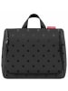 Reisenthel cosmetics toiletbag XL - Kulturbeutel 28 cm (summerstripes black) in glossy dots black