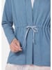 GOLDNER Fleece-Jacke in blau