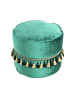 Kayoom Sitzkissen Pouf Taj Mahal in grün