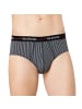 Sloggi Slip 2er Pack in Schwarz/Dunkelgrau