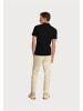 U.S. Polo Assn. Poloshirt 'Knopflos' in schwarz