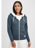 Oxmo Kapuzensweatjacke in blau