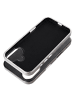 COFI 1453 Smartphonehülle Bumper Handyhülle kompatibel mit Samsung Galaxy S25 in Schwarz