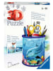 Ravensburger Konstruktionsspiel Puzzle 54 Teile 3D Puzzle Stiftehalter Unterwasserwelt 6-99 Jahre in bunt