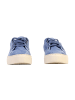 natural world Enzimatico Schnür-Tennisschuhe mit Keilabsatz Blau