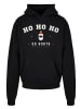 F4NT4STIC Ultra Heavy Hoodie Ho Ho Ho Santa Claus Weihnachten in schwarz