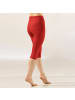 REDBEST Single-Jersey Capri-Leggings im 2er-Pack in rot/schwarz