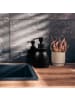relaxdays Seifenspender in Schwarz - 390 ml