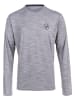 Virtus Funktionsshirt JOKERS M L/S in 1038 Mid Grey Melange