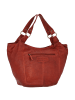 Greenland Nature Femi & Nine Schultertasche Leder 38 cm in red