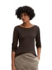 Marc O'Polo U-Boot-Longsleeve regular in Black Cherry