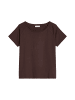 Marc O'Polo DENIM T-Shirt regular in Burnt Aubergine