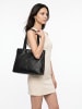 Samantha Look Shopper echt Leder in schwarz