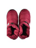nuvola Hausschuhe "Boot Home Marbled " in Granatrot