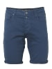KOROSHI SHORTS MIT SPITZ ZULAUFENDER PASSFORM in blau