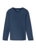 Schiesser Langarmshirt V-Ausschnitt in Royal